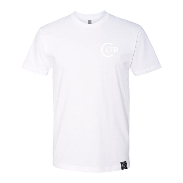 CLTR | Short Sleeve Shirt | White | Keep Your Circle Small
