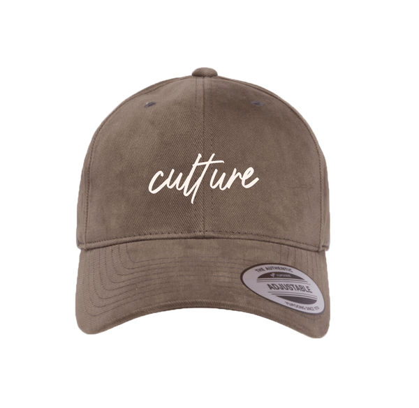 CLTR | Grey Suede Script Hat