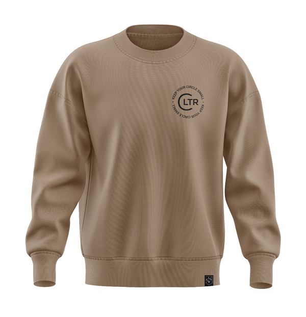 CLTR | Lightweight Pullover | Mocha | Keep Your Circle Small